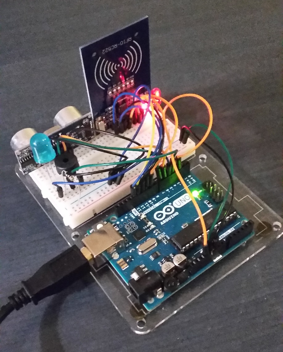Arduino Ultrasonic Alarm